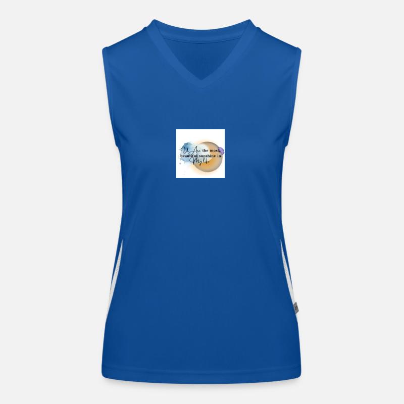 (っ◔◡◔)っ ♥ Zeit um Danke zu Sagen ♥ Funktionelles Kontrast-Tank Top für Frauen