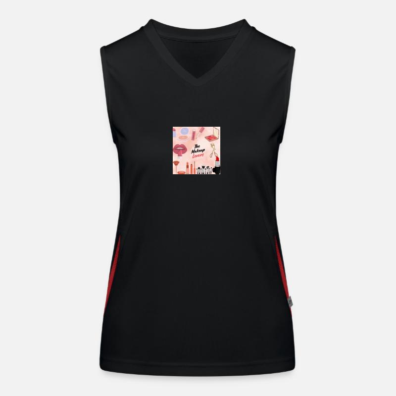 The Makeup Lovers Funktionelles Kontrast-Tank Top für Frauen