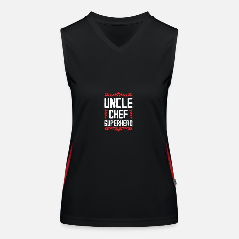Uncle Superhero Women's Functional Contrast Tank Top