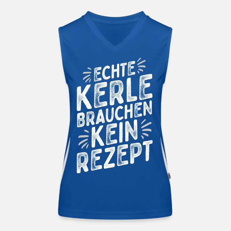 Küchenchef - Chefkoch - Lustiger Spruch - Männer Funktionelles Kontrast-Tank Top für Frauen
