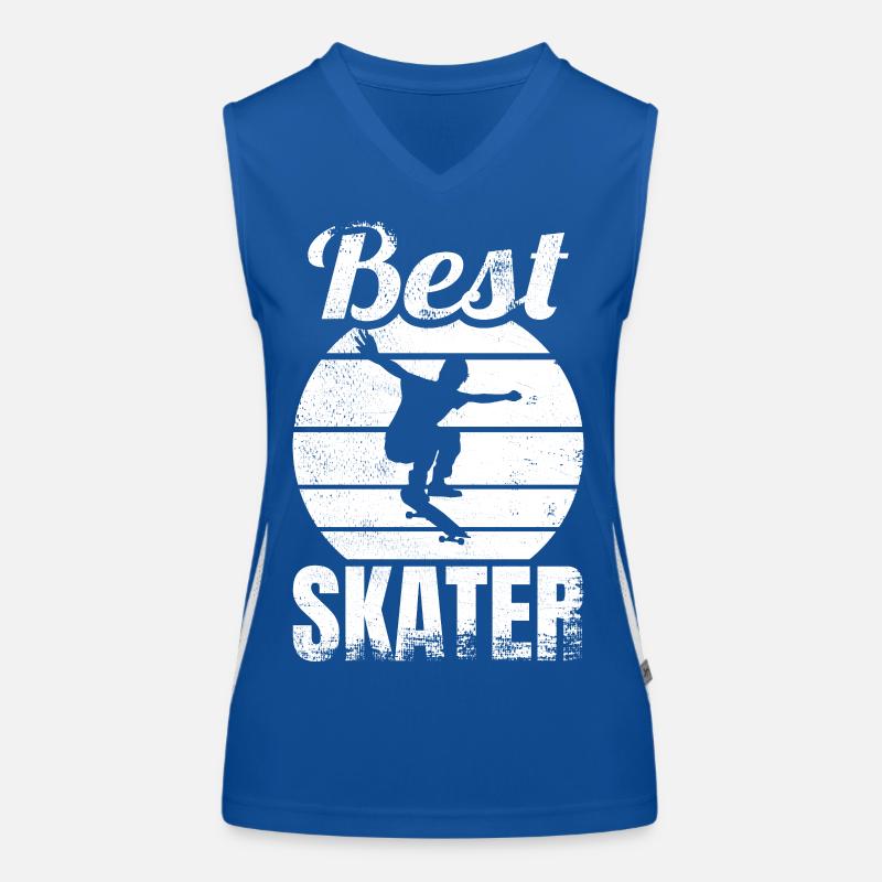 Bester Skater Funktionelles Kontrast-Tank Top für Frauen