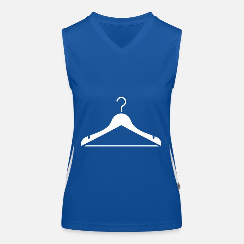 Conception simple du cintre Débardeur respirant contrasté Femme