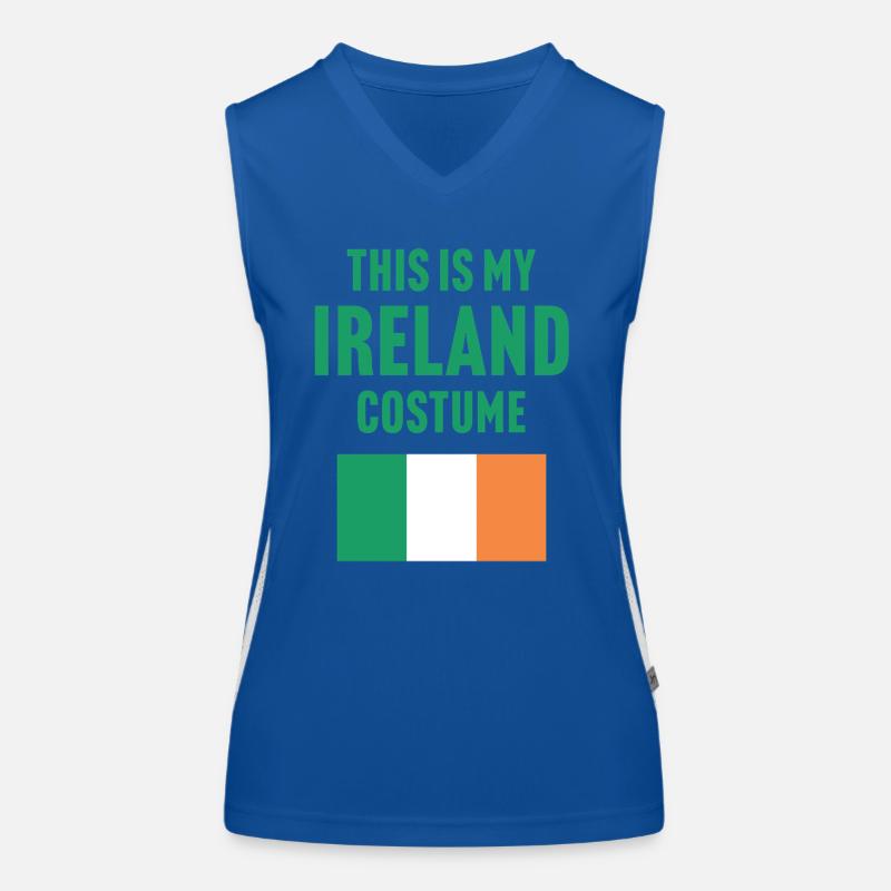 C’est mon costume d’Irlande Débardeur respirant contrasté Femme