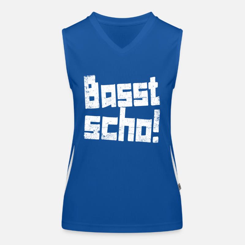 Basst Scho ! C’est bon ! Grunge Style Débardeur respirant contrasté Femme