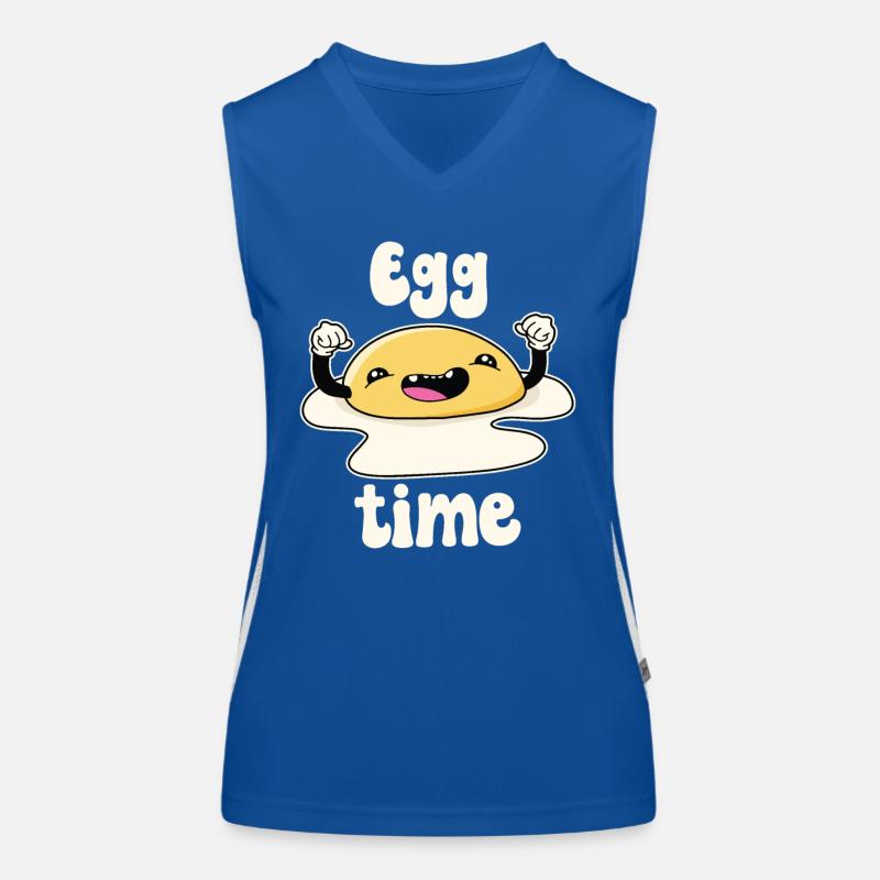 Egg Time Women's Functional Contrast Tank Top