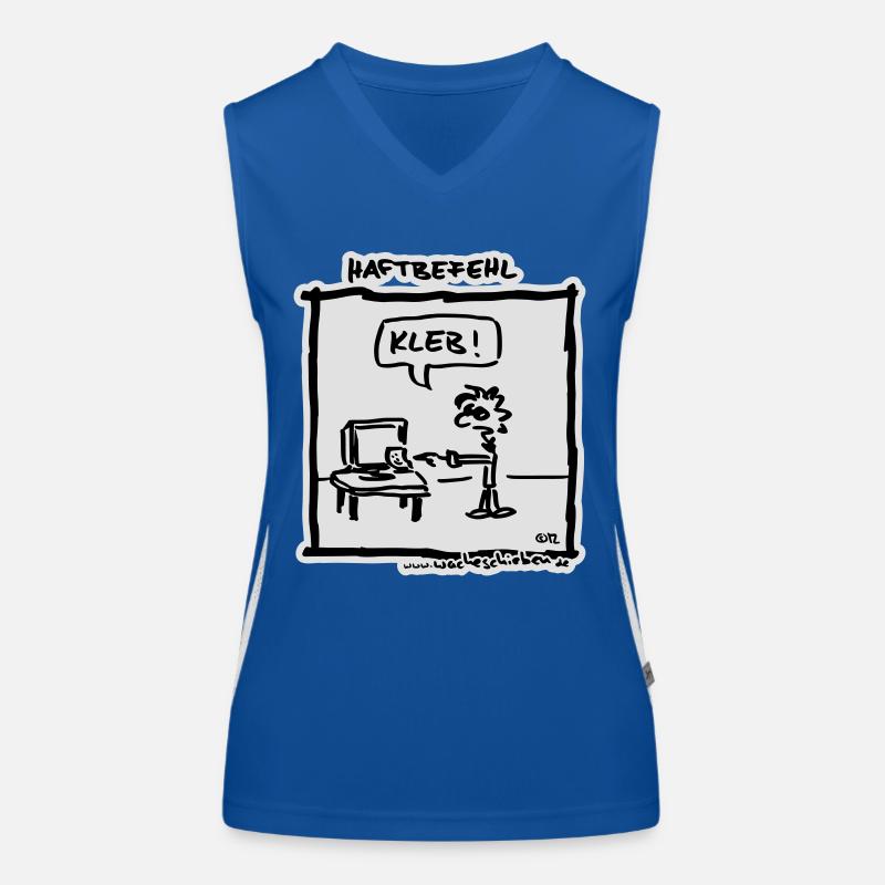 Haftbefehl Funktionelles Kontrast-Tank Top für Frauen