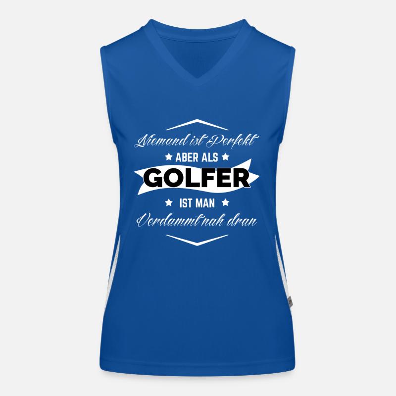 GOLFER PERFEKT Funktionelles Kontrast-Tank Top für Frauen
