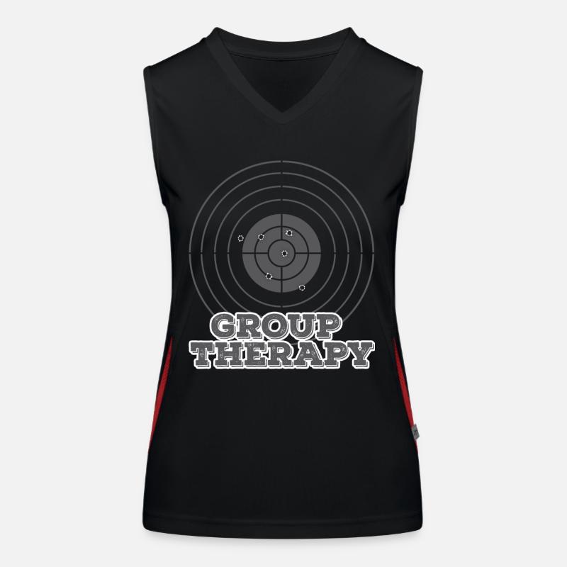 Polizei: Group Therapy Funktionelles Kontrast-Tank Top für Frauen