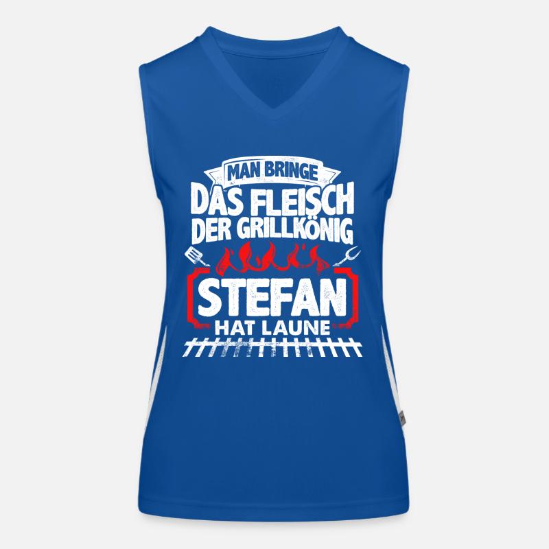 STEFAN - Grill Funktionelles Kontrast-Tank Top für Frauen
