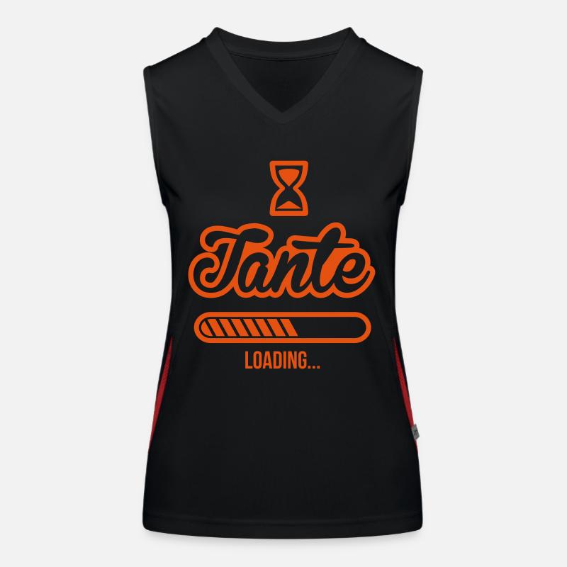 Tante loading Débardeur respirant contrasté Femme
