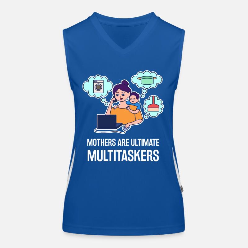 Multitasking-Design zum Muttertag Funktionelles Kontrast-Tank Top für Frauen