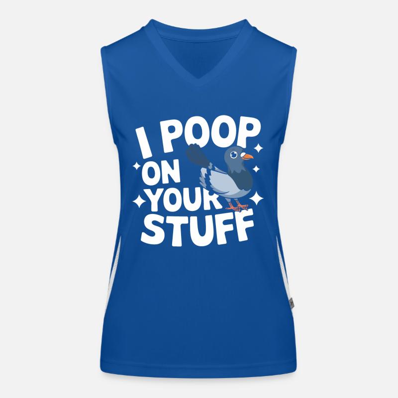 Taube Tauben Tier Vogel Funktionelles Kontrast-Tank Top für Frauen