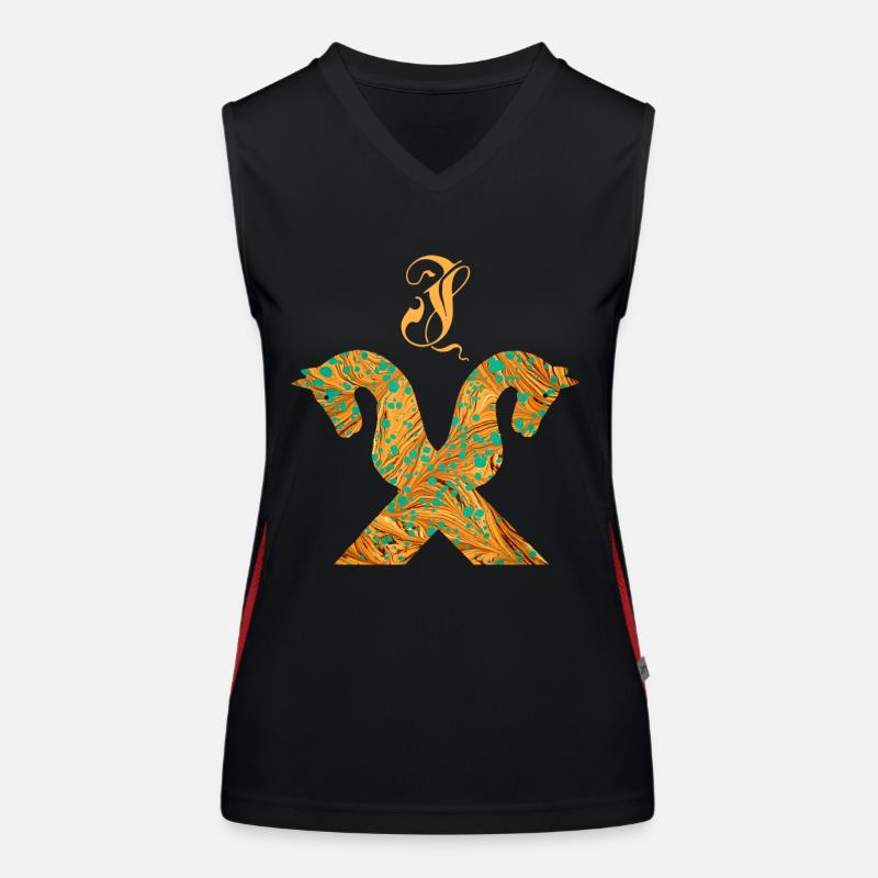 Pignon pour chevaux E 95 J Débardeur respirant contrasté Femme