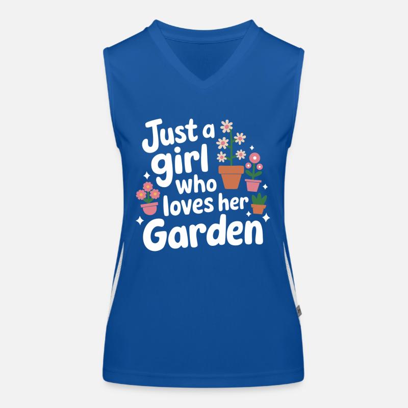 Gärtner Garten Pflanzen Gartenarbeit Funktionelles Kontrast-Tank Top für Frauen