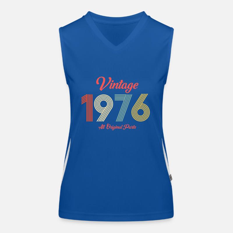 1976 Débardeur respirant contrasté Femme