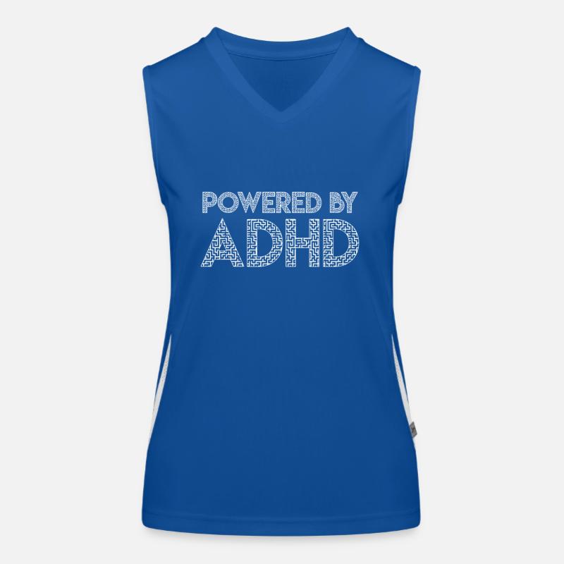 ADHS Funktionelles Kontrast-Tank Top für Frauen