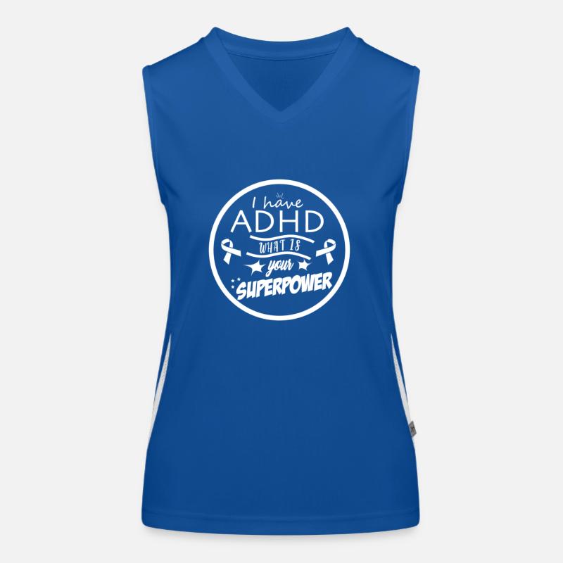 Adhd Women's Functional Contrast Tank Top