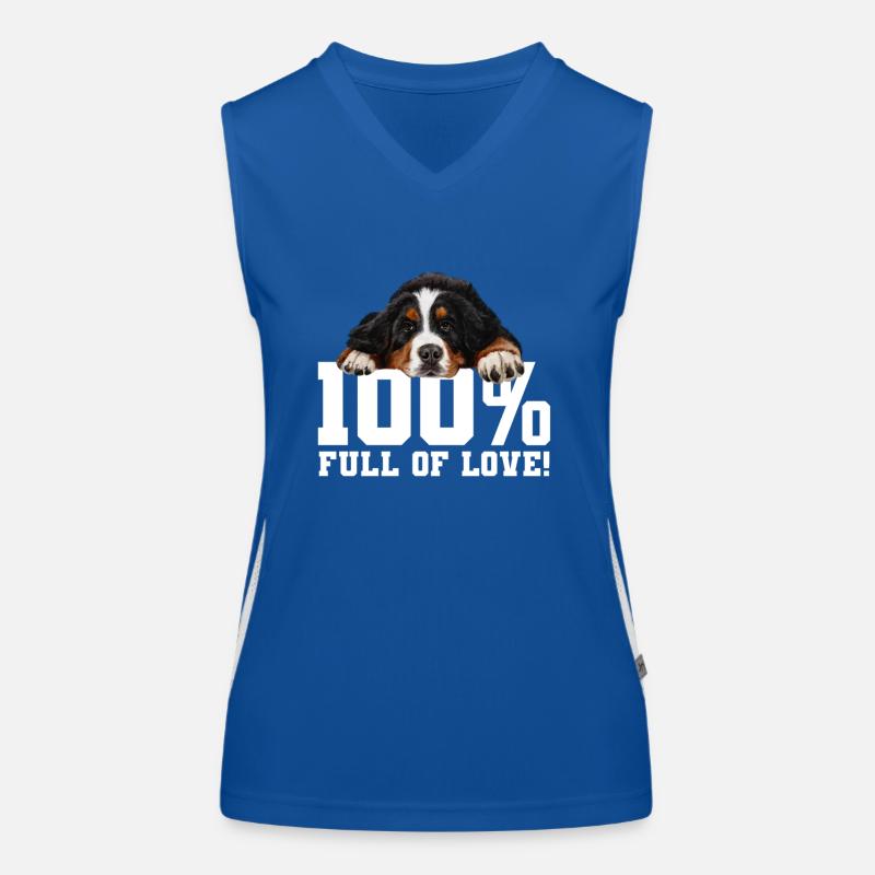 Bouvier bernois Débardeur respirant contrasté Femme