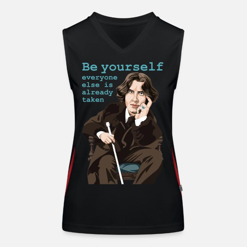 Oscar Wilde Débardeur respirant contrasté Femme