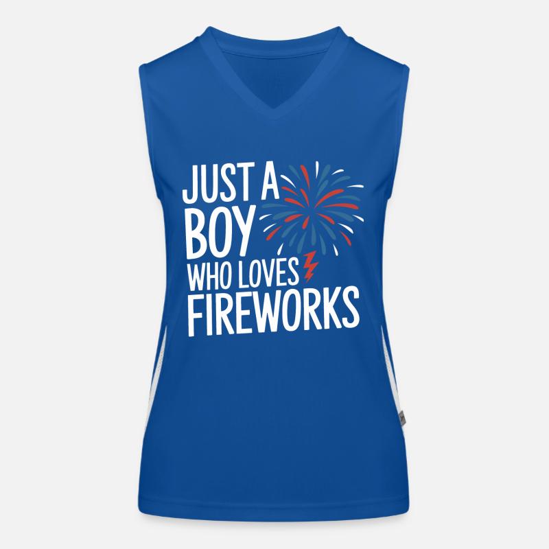 Pyrotechnics Fireworks Pyrotechnics Women's Functional Contrast Tank Top