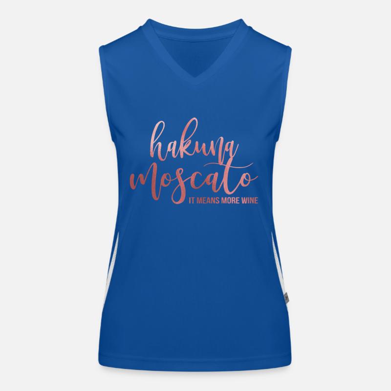 Wine Women's Functional Contrast Tank Top