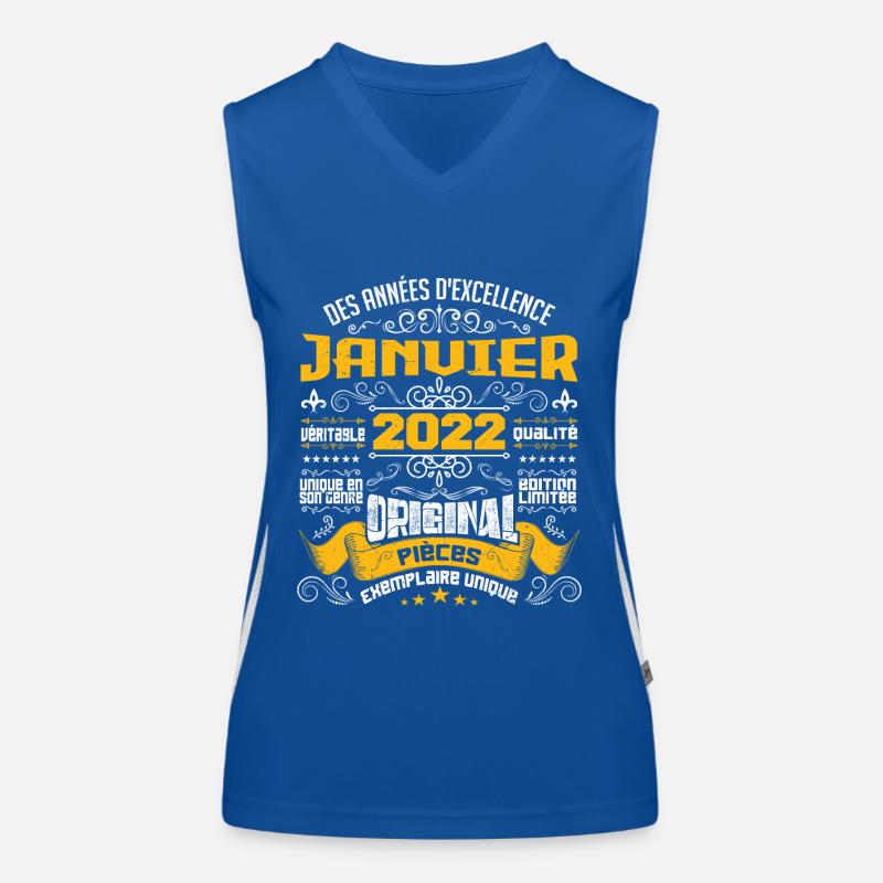 JANVIER 2022 | ORIGINAL PIÈCES Débardeur respirant contrasté Femme