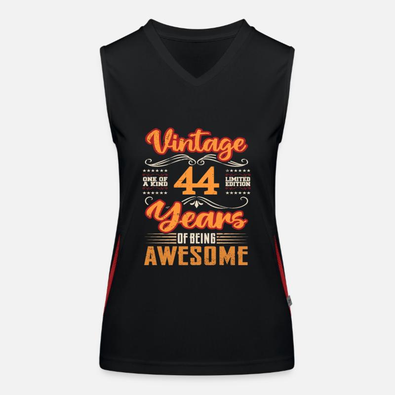 Vintage | 44 birthday gift ideas Women's Functional Contrast Tank Top