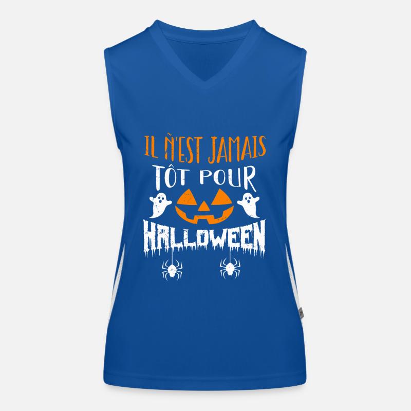 15 Débardeur respirant contrasté Femme