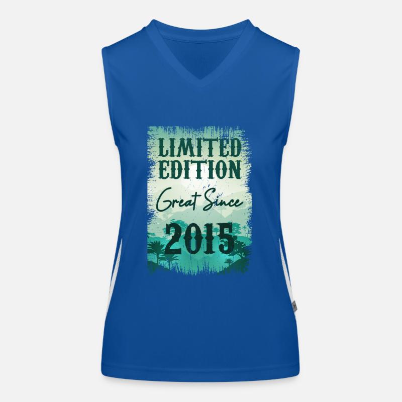 Einzigartig seit 2015 Funktionelles Kontrast-Tank Top für Frauen