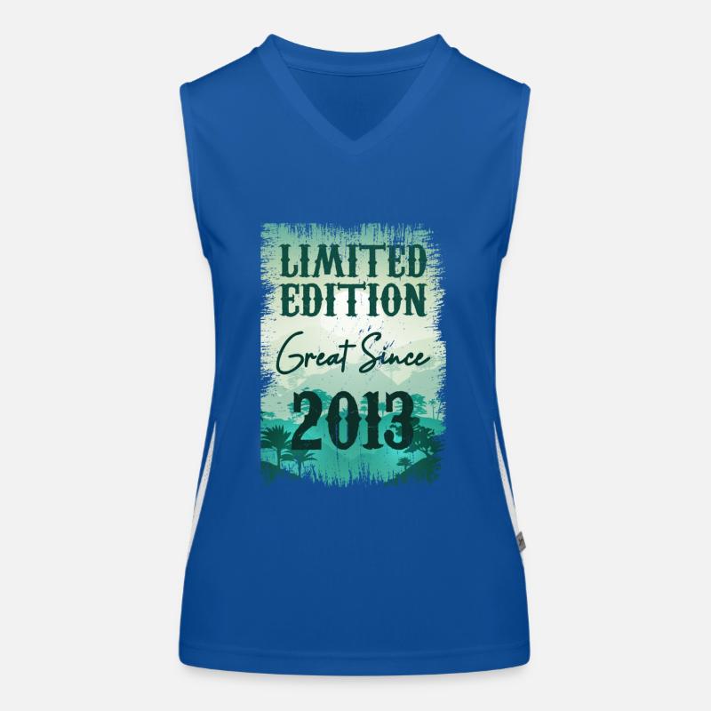 Einzigartig seit 2013 Funktionelles Kontrast-Tank Top für Frauen