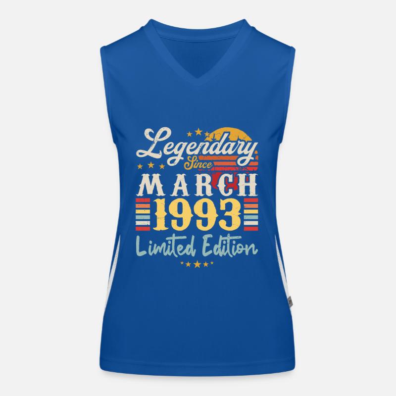 Legendary Since March 1993 - Limited Edition Débardeur respirant contrasté Femme