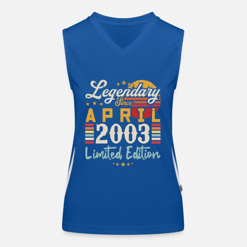 Legendary Since April 2003 | limited edition Débardeur respirant contrasté Femme