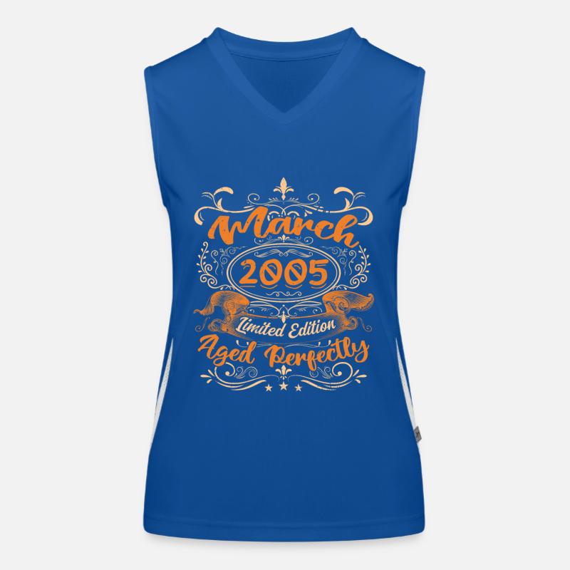 March 2005 | Aged Perfectly Women's Functional Contrast Tank Top