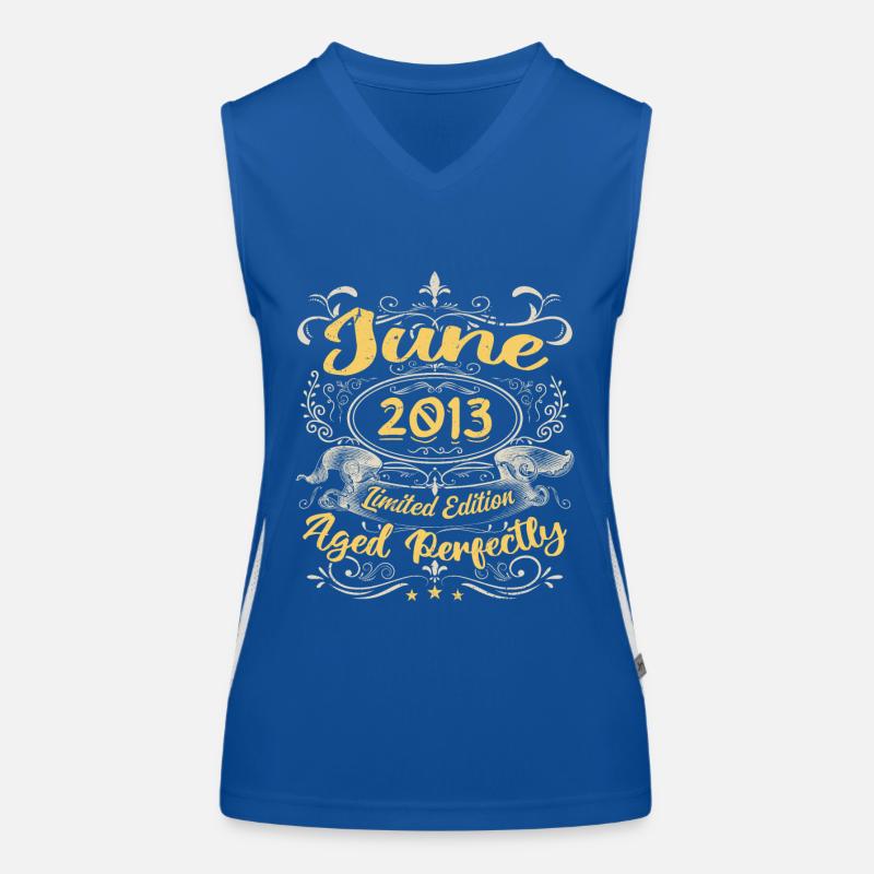 Juni 2013 | Vintage Geschenk 2013 Funktionelles Kontrast-Tank Top für Frauen