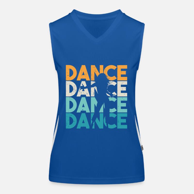 Dance Dancer Gift Women's Functional Contrast Tank Top