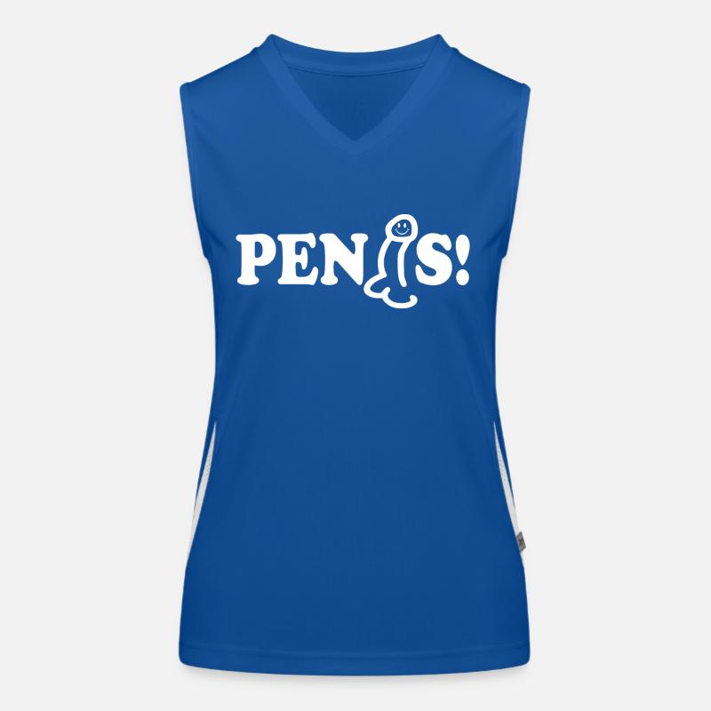 Penis Débardeur respirant contrasté Femme