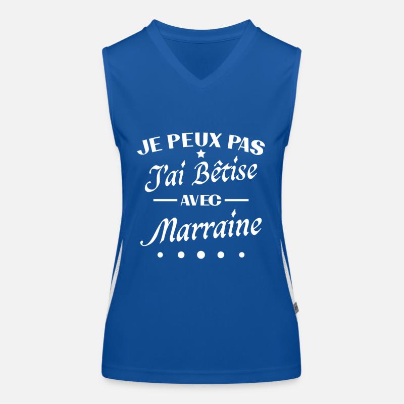 Ich kann nicht, ich bin dumm mit Patentante Funktionelles Kontrast-Tank Top für Frauen