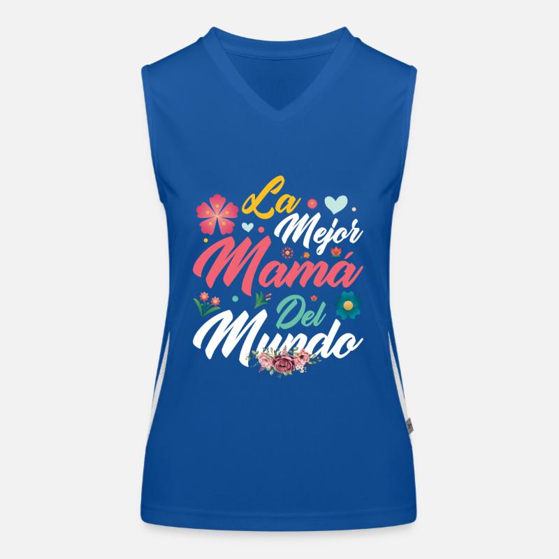 Das beste Muttertagsgeschenk der Welt Funktionelles Kontrast-Tank Top für Frauen