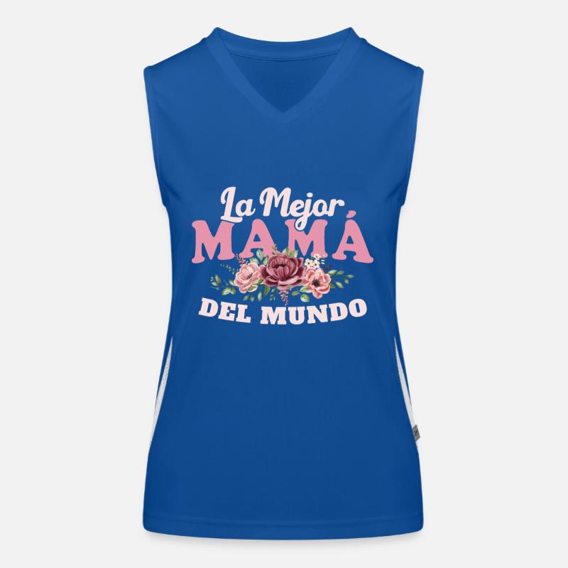 Das beste Muttertagsgeschenk der Welt Funktionelles Kontrast-Tank Top für Frauen