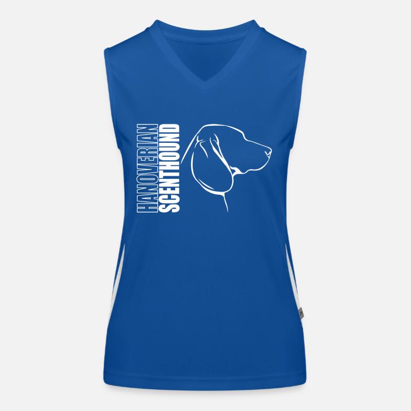 HANOVERIAN SCENTHOUND Profile Dogs Dog Wilsigns Women's Functional Contrast Tank Top