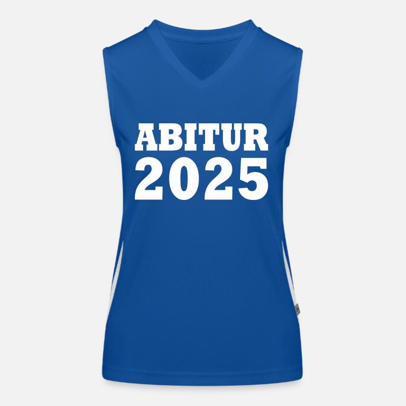 Abitur 2025 Funktionelles Kontrast-Tank Top für Frauen