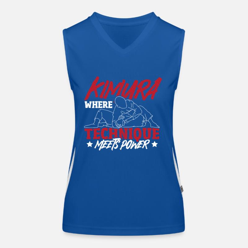 Grappling, Jiu-Jitsu Martial Arts, Kimura Women's Functional Contrast Tank Top
