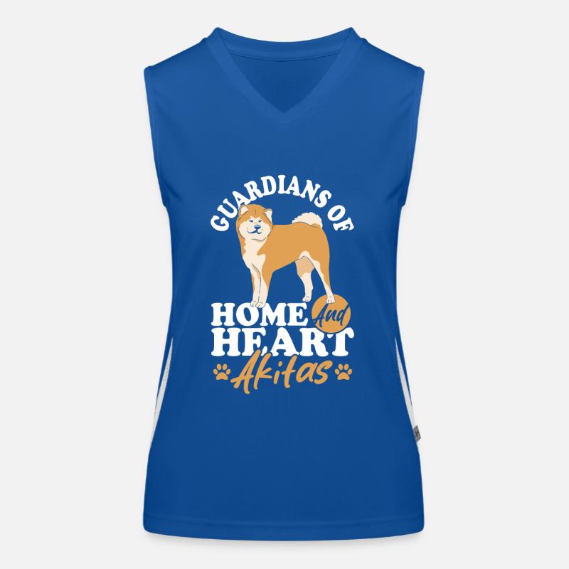 Akita Shepherd Vintage-Geschenk Mama Hund Mutter Funktionelles Kontrast-Tank Top für Frauen