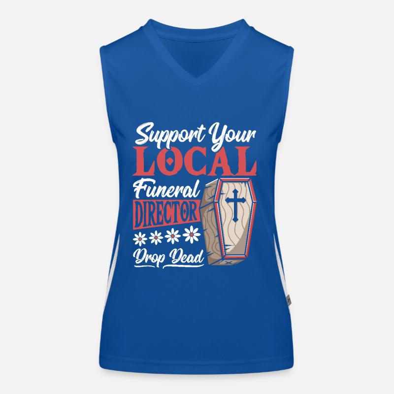 Support your local Women's Functional Contrast Tank Top