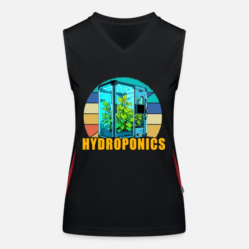 Hydroponics Women's Functional Contrast Tank Top