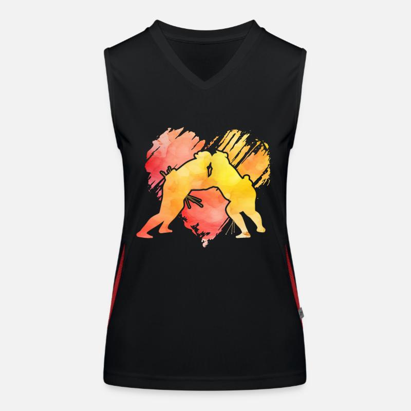 Sumo Funktionelles Kontrast-Tank Top für Frauen