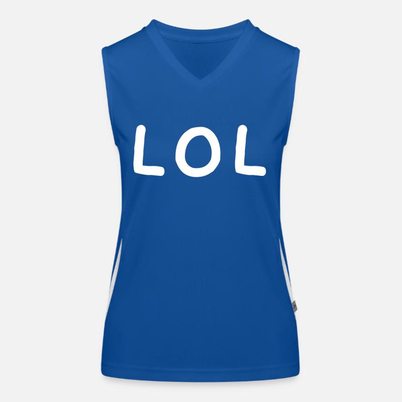 LOL Funktionelles Kontrast-Tank Top für Frauen