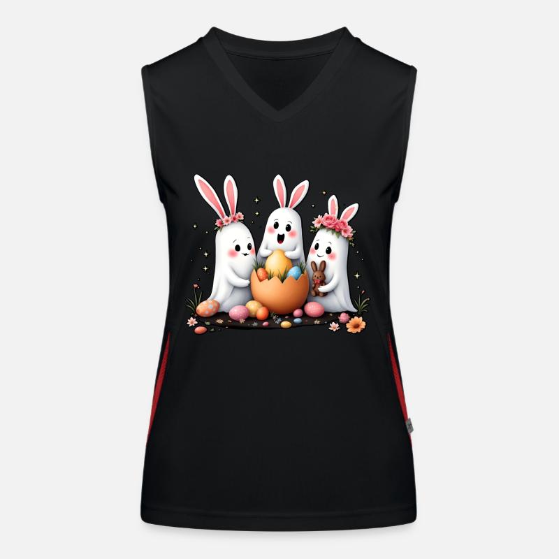 Fantômes de lapin Débardeur respirant contrasté Femme