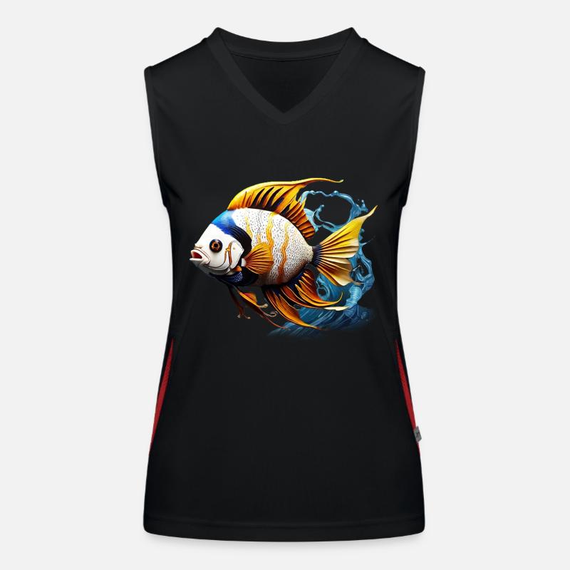 Angelfish Débardeur respirant contrasté Femme