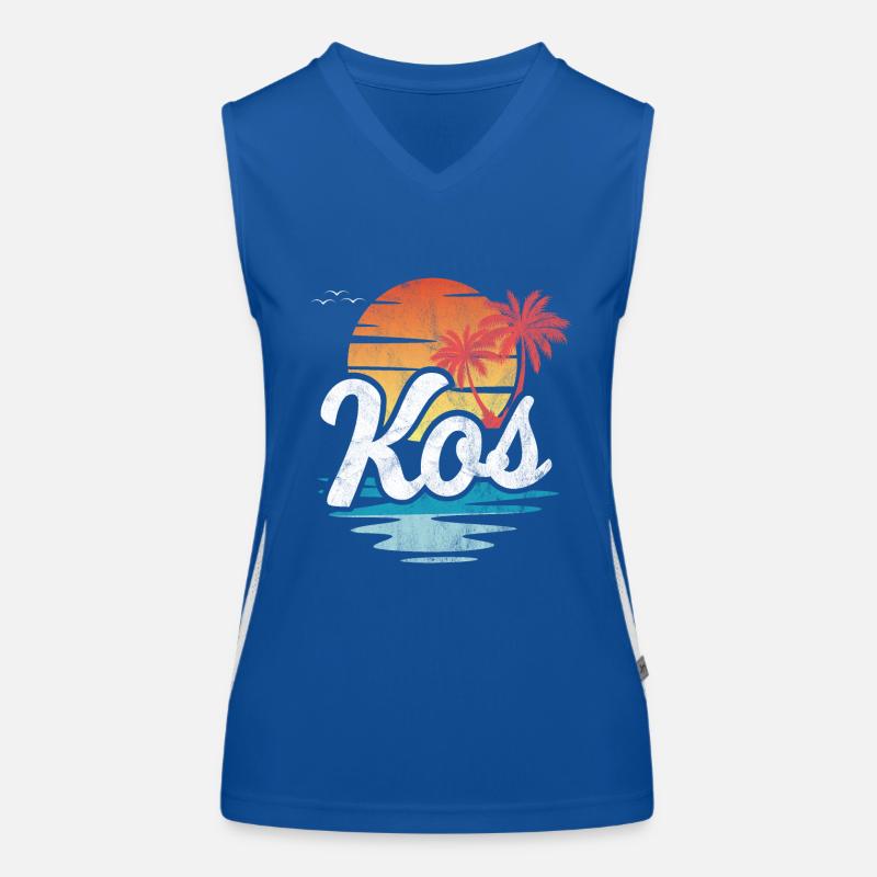 Kos Funktionelles Kontrast-Tank Top für Frauen